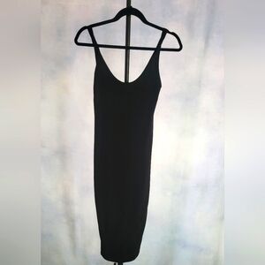 Elegant Naked Wardrobe Black Dress